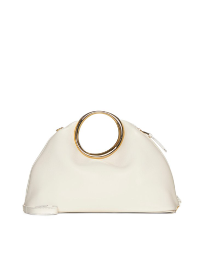 Jacquemus Le Calino Ring Top-handle Bag In Light Ivory