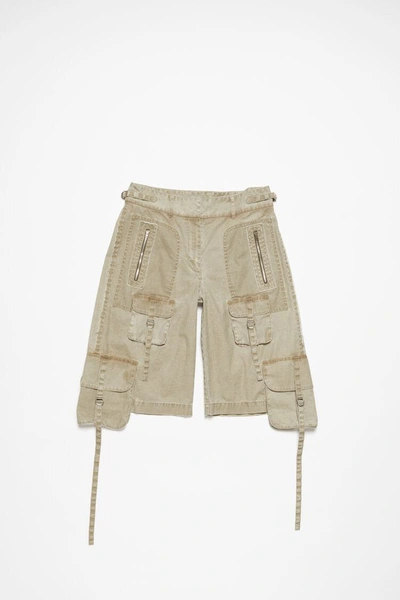 Acne Studios Fn-wn-shor000108 - Shorts Clothing In Cvi Khaki Beige