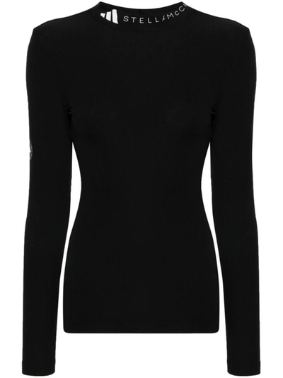 Adidas By Stella Mccartney Longsleeve Clothing In Black