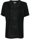 Adidas By Stella Mccartney Asmc Tpa T-shirt In Black/black