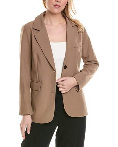 Hl Affair Blazer In Brown