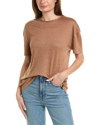 Rag & Bone Oversize Linen T-shirt In Brown