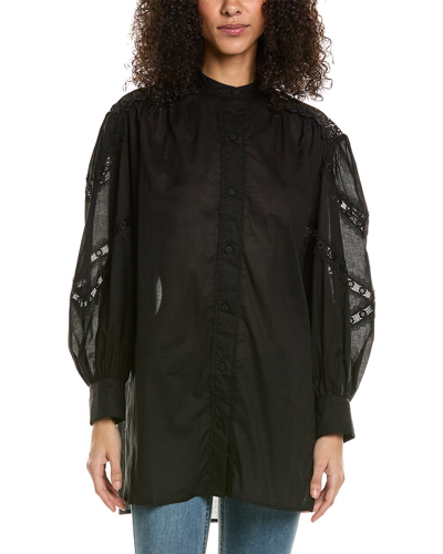 Charo Ruiz Ibiza Marian Blouse In Black