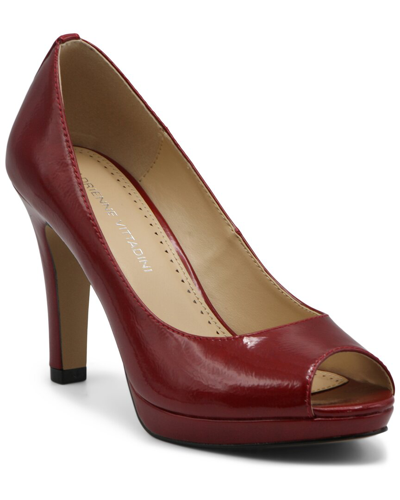 Adrienne Vittadini Naji Pump In Red