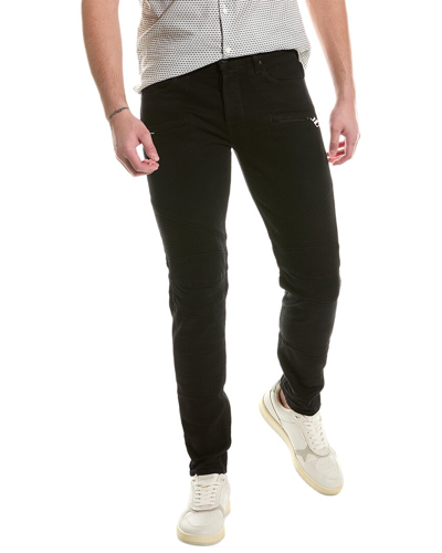 Hudson Jeans The Blinder V.2 Cage Skinny Biker Jean In Black