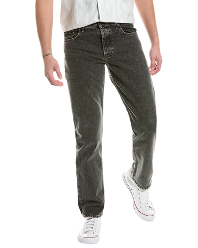 Helmut Lang 98 Classic Washed Charcoal Jean In Grey