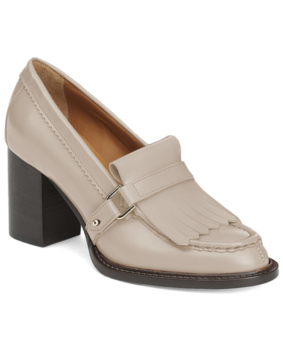 Lafayette 148 New York Booker Leather Loafer In Brown