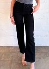 HIDDEN TRACEY HIGH RISE STRAIGHT JEAN IN BLACK