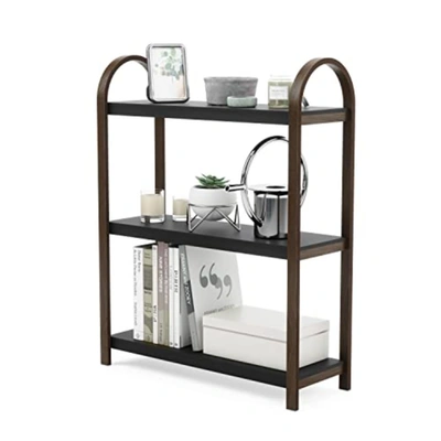 Umbra Bellwood Freestanding Three-tier Shelf In Black