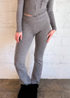 SKY TO MOON PASS THE POPCORN SWEATER PANTS IN GREY