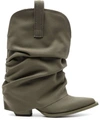 R13 LOW RIDER SLOUCHY COWBODY BOOTS