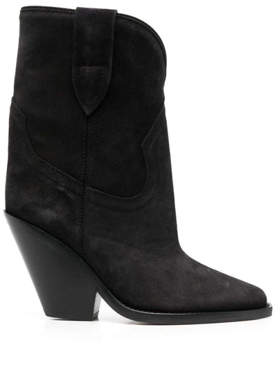 ISABEL MARANT ISABEL MARANT POINTED-TOE SUEDE BOOTS