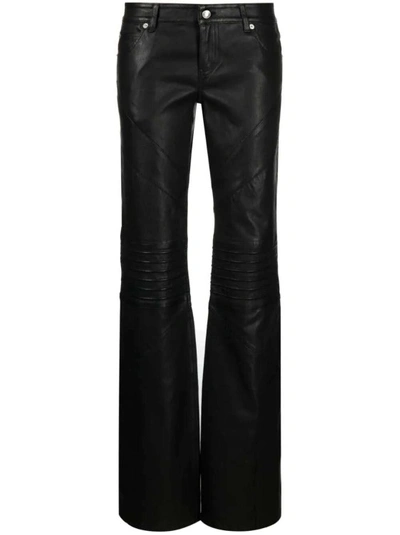 ZADIG & VOLTAIRE PAULIN LEATHER TROUSERS