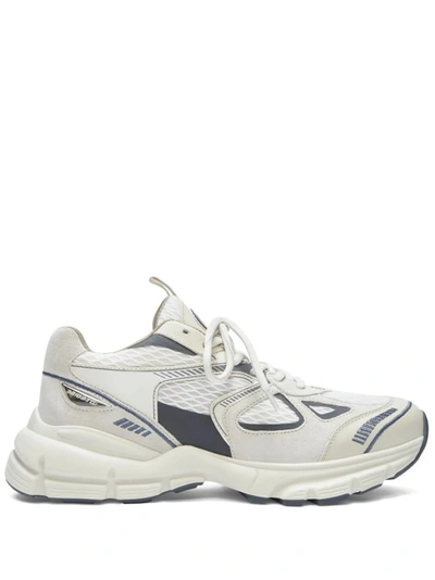 Axel Arigato Marathon Runner Panelled Sneakers In White