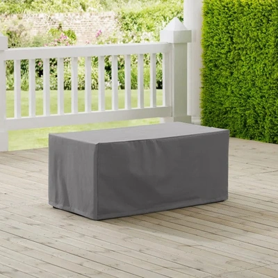 Crosley Furniture - Outdoor Rectangular Table Furniture Cover In Gray