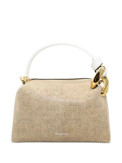 Jw Anderson Neutral Jwa Corner Tote Bag In Neutrals