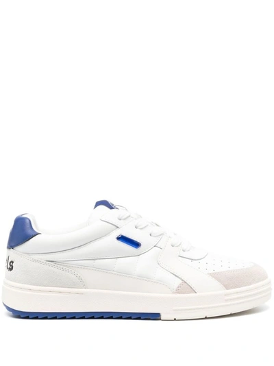 Palm Angels University Sneakers Curated By Francesco Ragazzi In White