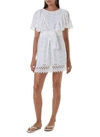 MELISSA ODABASH KARA DRESS IN WHITE