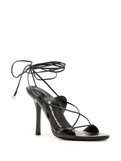 Alexander Wang Lucienne 105mm Sandals In Grey