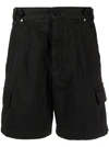 Isabel Marant Lisette Cotton Cargo Shorts In Black