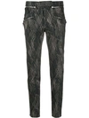 Isabel Marant Izis Slim-fit Trousers In Black