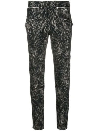 Isabel Marant Izis Slim-fit Trousers In Black