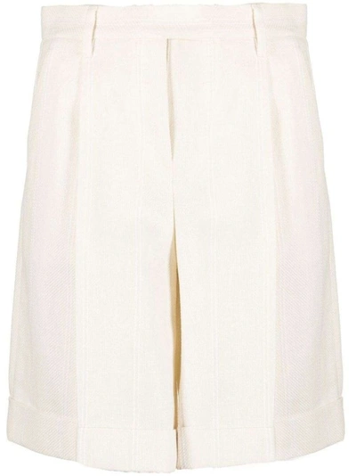 Lorena Antoniazzi High-waisted Shorts In White