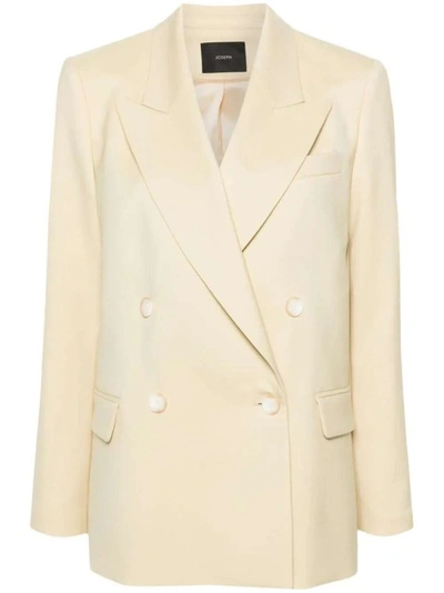 Joseph Jaden Double-breasted Blazer In Neutrals