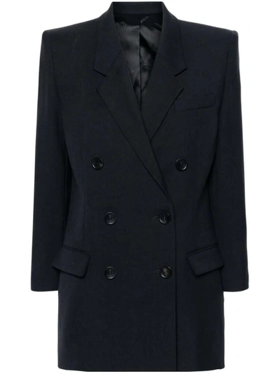 ISABEL MARANT ISABEL MARANT ROBINE DOUBLE-BREASTED COTTON BLAZER