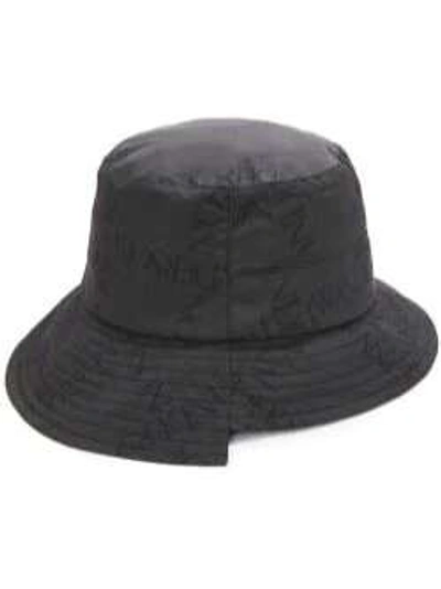 Jw Anderson Asymmetric Bucket Hat In Black