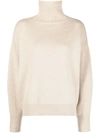 ISABEL MARANT ROLL-NECK JUMPER WITH CASHMERE