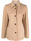 LORENA ANTONIAZZI SINGLE-BREASTED WOOL-CASHMERE JACKET