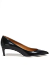 MARNI CONTRASTING OUTSOLE MID-HEEL PUMPS