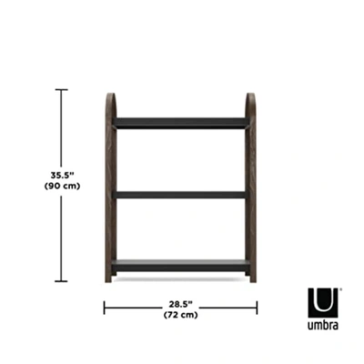 Umbra Bellwood Three Tier Shelf In Brown