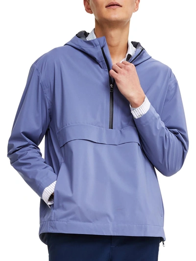 Alfani Mens Alfatech Popover Anorak Lightweight Jacket Alfatech Pants Gradient Plaid Long Sleeve Button Up  In Multi