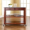 Crosley Furniture Granite Top Kitchen Prep Cart