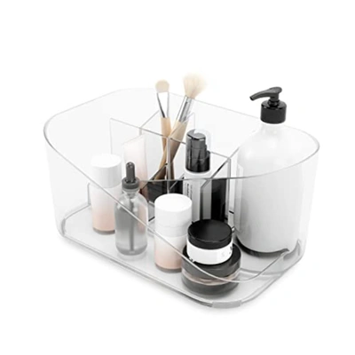 Umbra Glam Cosmetic Organizer, Clear In Transparent