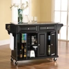 CROSLEY FURNITURE FULL SIZE KITCHEN GRANITE TOP KITCHEN CART