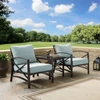 Crosley Furniture Kaplan 3-piece Outdoor Chat Set