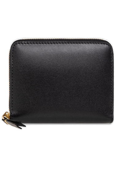 Comme Des Garçons Classic Zipped Wallet In Black