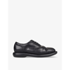 MARTINE ROSE X CLARKS MARTINE ROSE X CLARKS WOMENS BLACK LEATHER QUILTED-LEATHER OXFORD SHOES