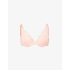 CHANTELLE CHANTELLE WOMEN'S CANDLELIGHT PEACH DAY TO NIGHT LACE SPACER BRA