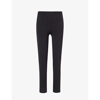 VUORI VUORI WOMEN'S BLACK BLISS BRAND-PATCH STRETCH-RECYCLED POLYAMIDE LEGGINGS