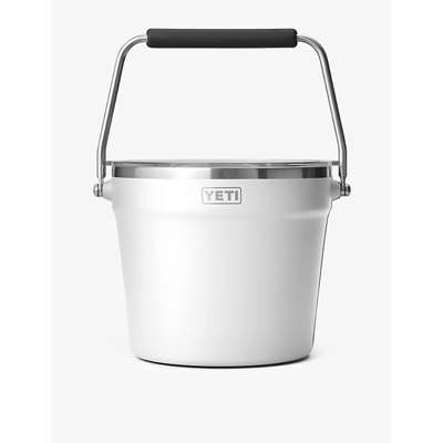 Yeti Rambler Beverage Stainless-steel Bucket 7.6l In Gray