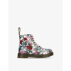 DR. MARTENS' DR MARTENS GIRLS MULT/OTHER KIDS 1460 HYDRO 8-EYE LEATHER BOOTS 2-5 YEARS