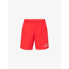 Sporty And Rich Red Prep Shorts In Sports Red