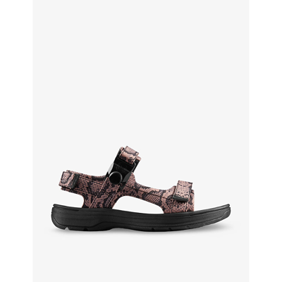 Martine Rose X Clarks Womens Rose Textile Chunky-sole Textile Sandals