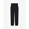 LOEWE LOEWE MENS BLACK PANELLED RELAXED-FIT COTTON-TWILL CARGO TROUSERS