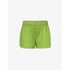 Oseree Lime Lumiere Shorts
