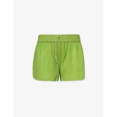 Oseree Lime Lumiere Shorts